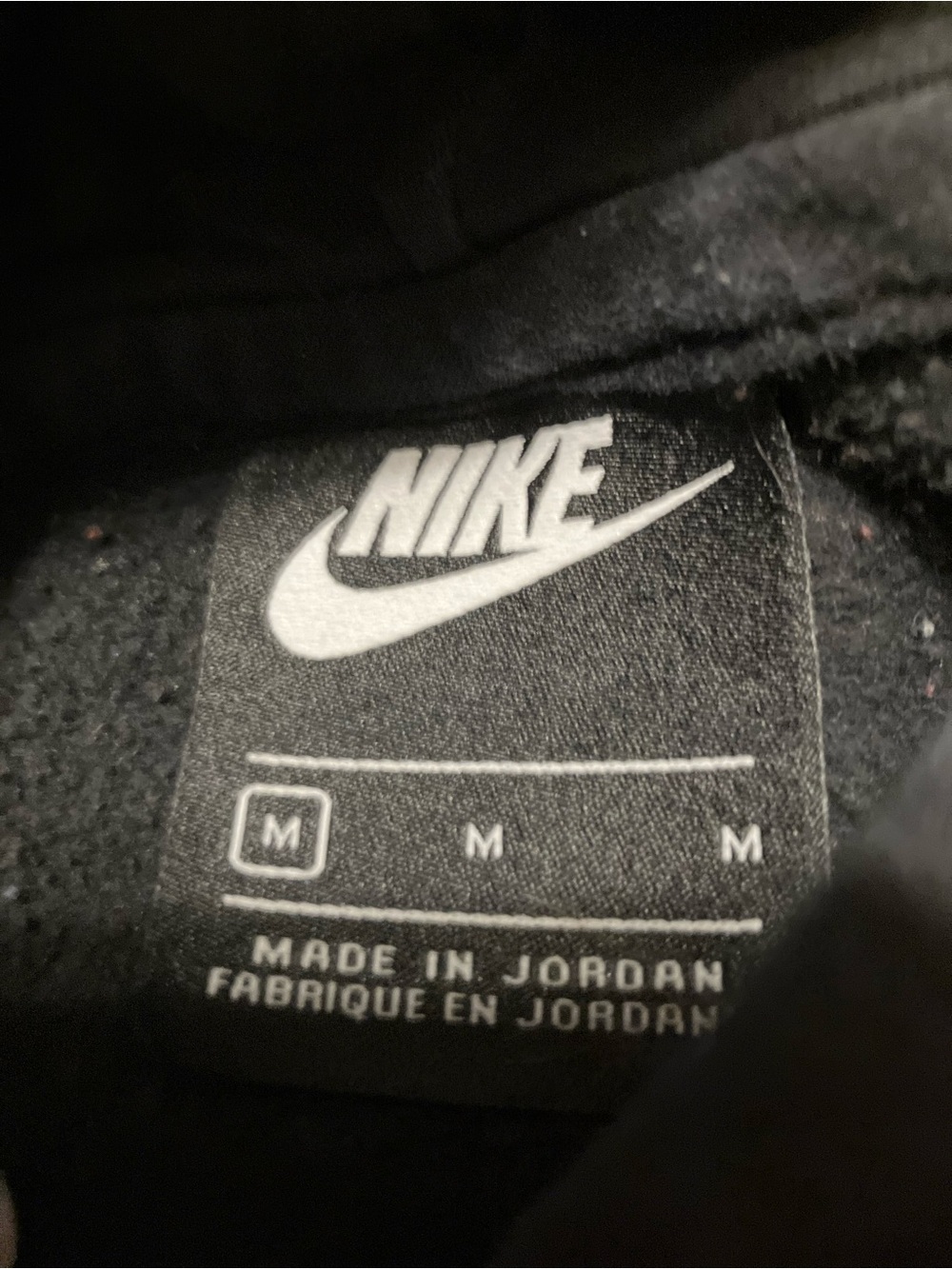 Nike Kids Black Hoodie with Pink & Orange Graphic - Picture 5 of 5